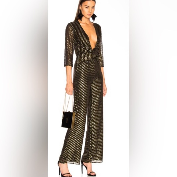 LPA Jumpsuit 437 sz m gold dot - Picture 4 of 4